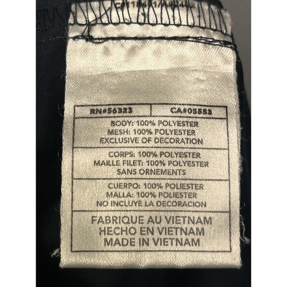 Nike Bermuda Shorts Womens Small Blue Vintage Gray tag pockets Performance Flaw - Picture 6 of 8